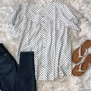 Flutter Sleeve Blouse